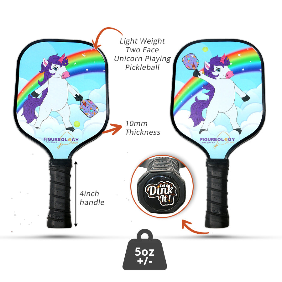 KIDS Unicorn Youth Pickleball Paddle β Spark the Magic of Pickleball in Young Players!