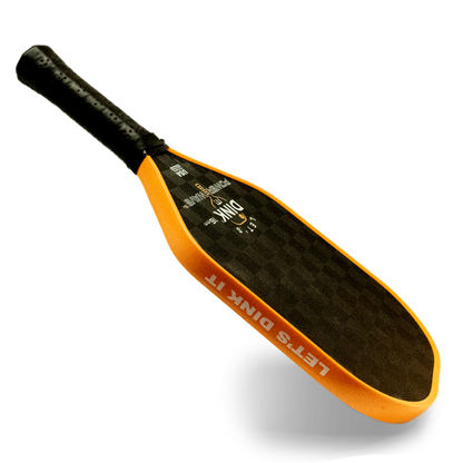 Let's Dink It Pickleball Paddle 18K Carbon Fiber Face, 16mm, USAPA Approved