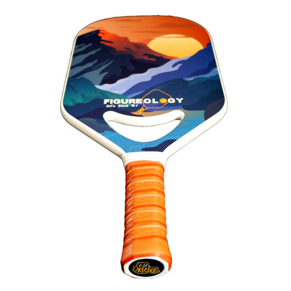 Open Throat Rising Sun Figureology Pickleball Paddle 13mm – Precision & Power | PickleballPaddle.in