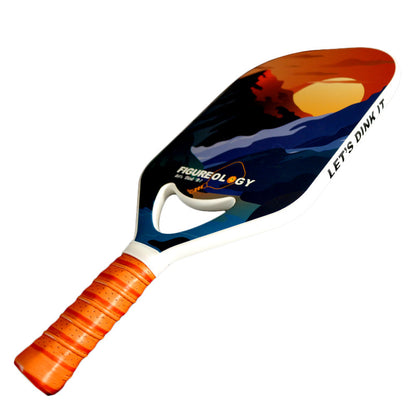 Open Throat Rising Sun Figureology Pickleball Paddle 13mm – Precision & Power | PickleballPaddle.in